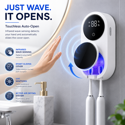 BILLHOL® Smart UV Toothbrush Sanitizer & Dryer