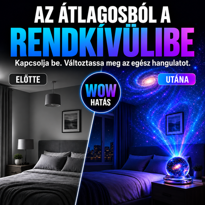 BILLHOL®1️⃣ Új Generációs 5D Holografikus Projektor – 30+ Dinamikus Jelenet A Tökéletes Hangulatért